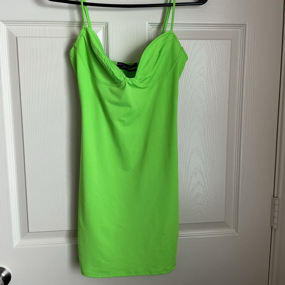 Urban Outfitters Neon Green Dress